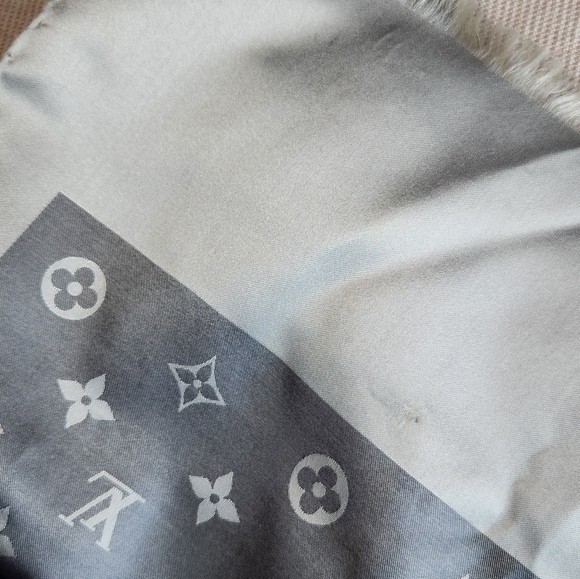 Louis Vuitton Monogram Silk Scarf - Picture 8 of 10